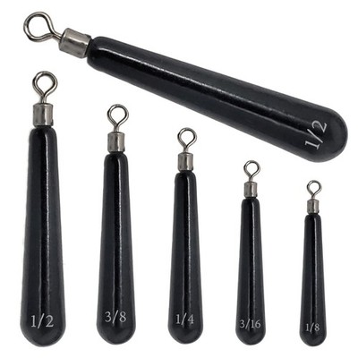 Tungsten Drop Shot Weights - Fishing Sinkers for Bass Drop Shot Rig - Size St...