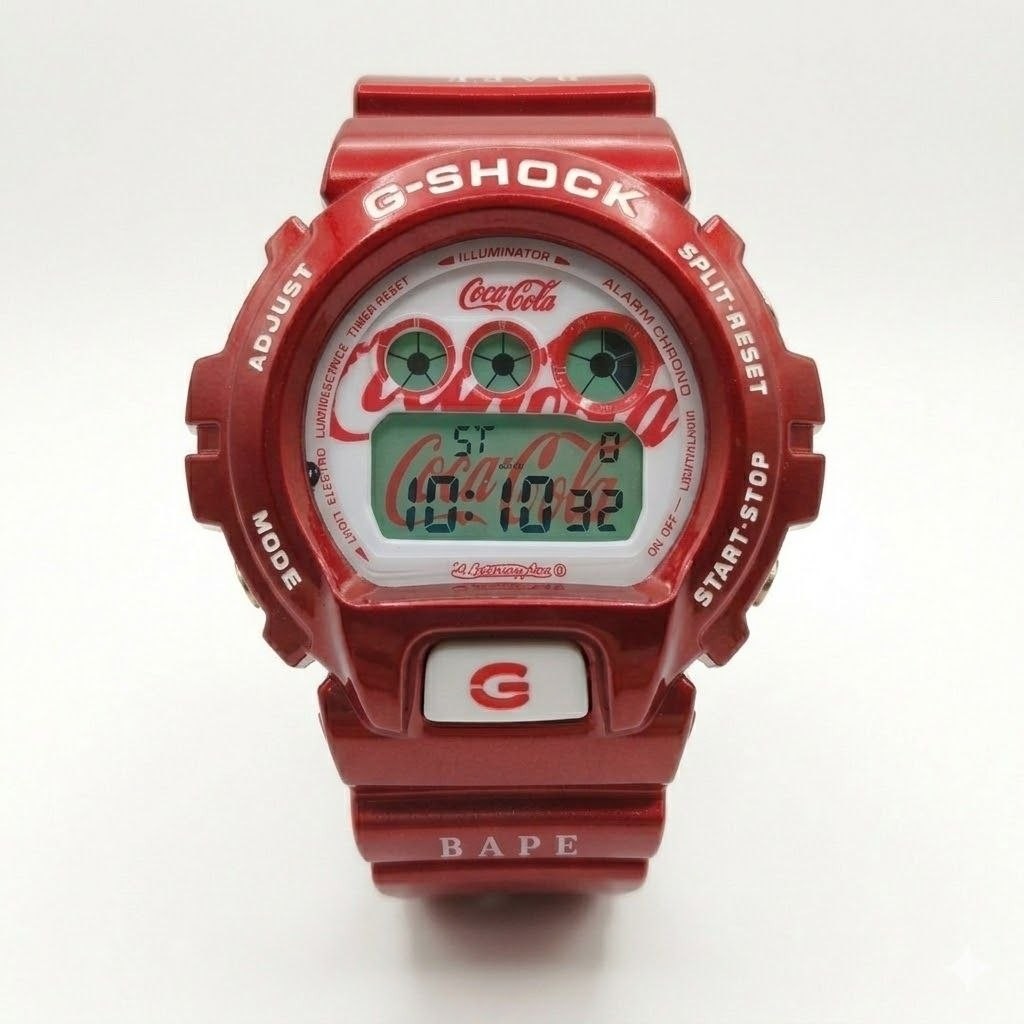 CASIO G-SHOCK DW6900 Limited Special Edition Men Watch Red Style Hot Design Rare