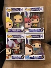 FUNKO POP DISNEY PETER PAN Lot of 4- Peter Pan, Wendy, Captain Hook, Tinkerbell