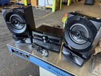 Panasonic SA-UX100 Compact Stereo System Bluetooth USB CD Player w/ Speakers