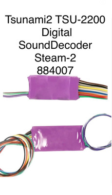 Soundtraxx TSU-2200 Tsunami2 Digital Sound & DCC Decoder : Steam-2  884007