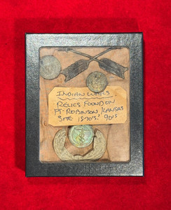 RARE INDIAN WARS ERA RELIC COLLECTION / FORT ROBINSON /SITE OF CRAZY HORSE DEATH