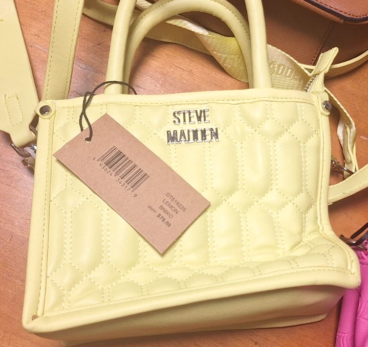 6 Designer Handbags – Steve Madden, Juicy Couture, and More – Crossbody & Should - Image 2 of 4