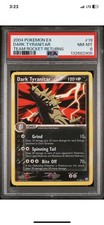 2004 POKEMON EX TEAM ROCKET RETURNS #19 DARK TYRANITAR PSA 8 on eBay