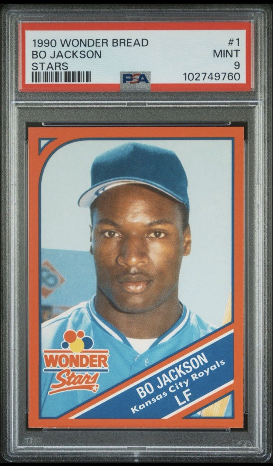 1990 Wonder Bread Stars - Bo Jackson #1