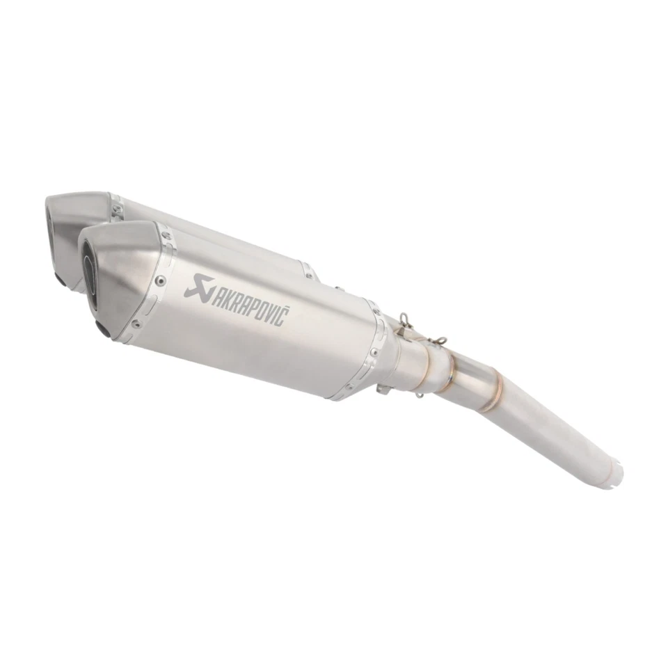 Puntas de silenciador de tubo de escape de enlace medio de 370 mm para Yamaha FZ6 FZ6N FZ6S 2004-2011 Foto 2 de 4