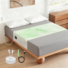 Grounding Sheets Mat for All Mattress Sizes,10 Silver Fiber 90 Cotton Fitted
