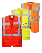Portwest Berlin Hi-Vis Executive Vest Lightweight Reflective S476