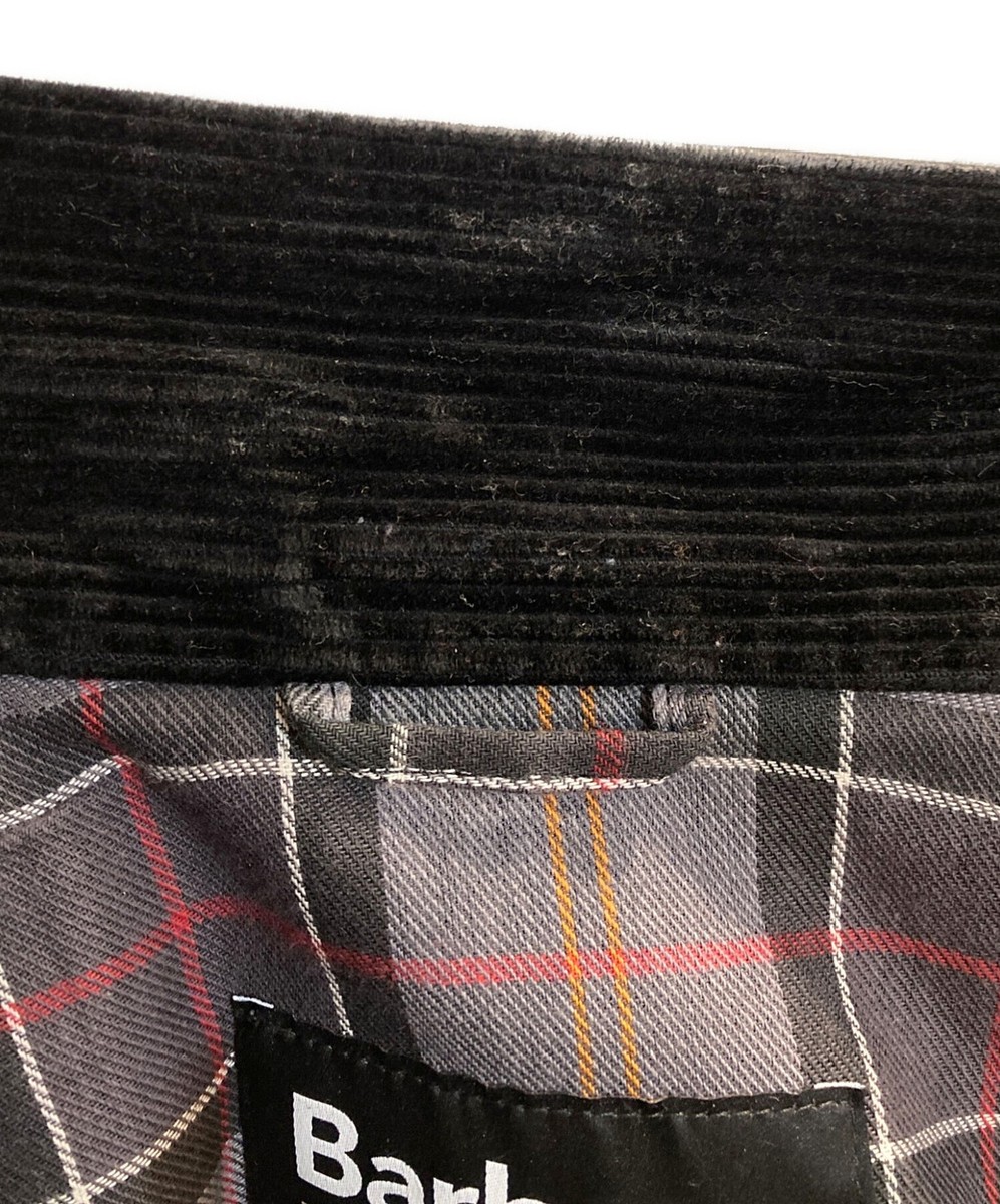 Barbour/ TRANSPORT / Transport Stand Collar Wax Jacket Black Size