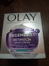 Olay Regenerist Retinol24 Retinol Night Cream Fragrance-Free 48g 1.7 oz Free Shi