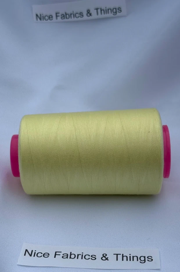 50 Spools - Yellow A23 Multi Purpose Sewing Thread - Image 2 of 3