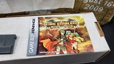 FIRE EMBLEM THE SACRED STONES GAME BOY ADVANCE GAME W/ MANUAL NO BOX