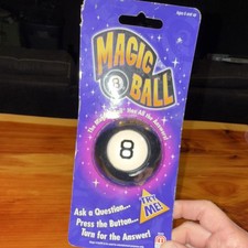 Mattel Magic 8 Ball Classic Novelty Toy 2009 Ages 6 Years  Up 8-11 Years