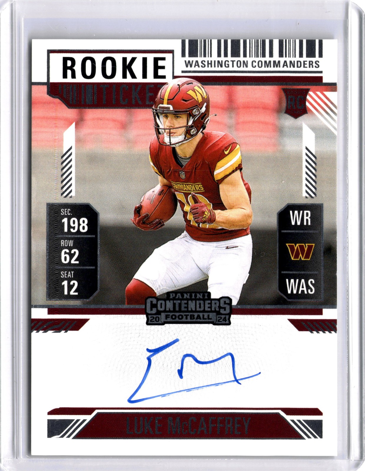 Luke McCaffrey card image