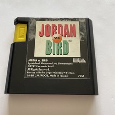 Jordan vs. Bird (Sega Genesis, 1992) Cartridge Only- Tested