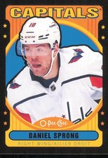 2021-22 O-Pee-Chee Retro Black #324 Daniel Sprong /100