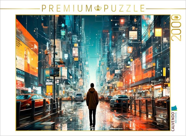 Calvendo Puzzle Metaverse Kunst Urban | 2000 Teile Lege-GrößE 90X67Cm Foto-Puzzl-image