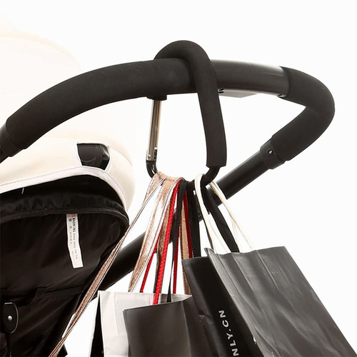 Stroller Hooks by Baby,2 pcs Carabiner Stroller Hook Organizer for Hanging Pu... - Picture 2 of 7
