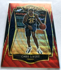 2020-21 Panini Select Basketball Caris LeVert Indiana Pacers Red Wave Prizm #163
