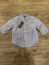 Tommy Hilfiger Toddler Boy 2T Button Down Shirt NWT