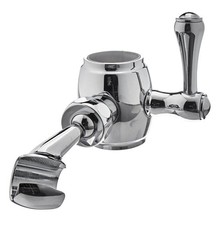 Rohl 1270/CENTRAPC Grab Bar Sliding Mechanism with Lever Handle, Polished Chrome