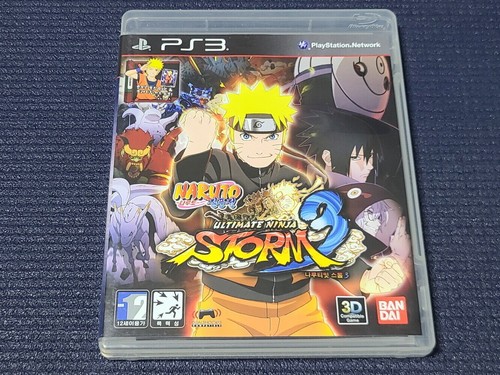 Sony PlayStation3 Naruto Ultimate Ninja Storm 3 Game Korean Version for PS3