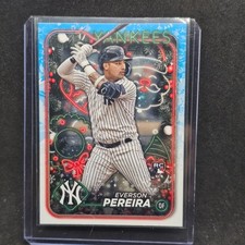 2024 Topps Holiday - Everson Pereira #H186 (RC)