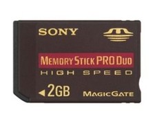 Sony 2GB Memory Stick Pro Duo High Speed MSX-M2GN 