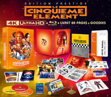 EXTREMELY RARE THE FIFTH ELEMENT STEELBOOK 4K/Blu Ray BOXSET FNAC 959/1000