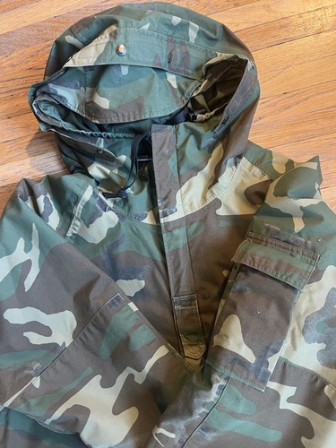 Pantalon De Pluie étanche MVP - Motif Camouflage Woodland Style ECWS - Tailles M à XXL - Neuf Avec étiquettes