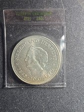 1970 Netherlands 10 Gulden SILVER (0.720 fine, 0.5787 oz ASW)  UNC   stk#p72