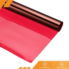 4Pack Gel Color Filter Paper Polyester Film 40x50cm Dark Red Red Head Light