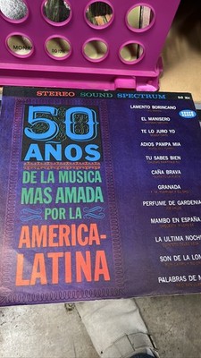 50 Years Beloved Latin American Music LP Tropical Seeco