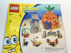 LEGO Spongebob Pre-build Set - 3818 Bikini Bottom Undersea Party - w/ minifigure