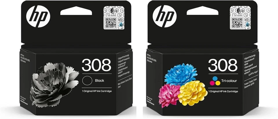 HP 308 LOTE PACK NEGRO Y COLOR CARTUCHOS DE TINTA