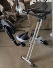 Home Gym Power Cage-Barbell+300lb weights Leg ExtensionPress Bench Rower FitDesk — photo 8