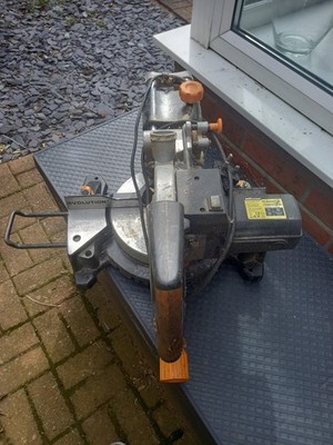Evolution RAGE 3S Sliding Mitre Saw 240v | eBay UK
