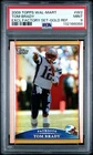 2009 Topps Tom Brady W2 GOLD REFRACTOR PSA 9 WALMART EDITION