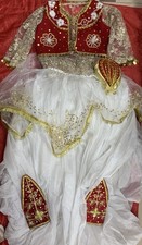 NEW ALBANIA TRADITIONAL FOLK COSTUME-DEMIQ-ADULT GIRLS-WOMEN-HANDMADE-SIZE M-L