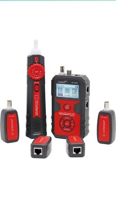 NF-858C Wire Tracker Network Cable Tester Finder BNC Cable Length Locator H4