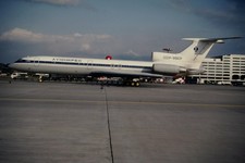 Dia CCCP-85631 Tupolev Tu-154M Avioimpex 10/1992 35mm gerahmt OP-K11-39