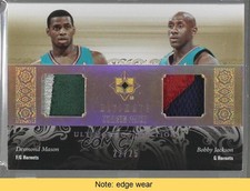 2006 Ultimate Collection 22/25 Desmond Mason Bobby Jackson Dual Patch READ 4f5