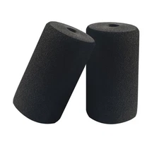 2Pcs Foam Foot Pads Rollers for Home Gym Exercise Machine Equipments