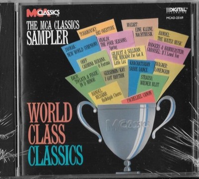 Various - World Class Classics - The MCA Classics Sampler CD (N/A) Audio