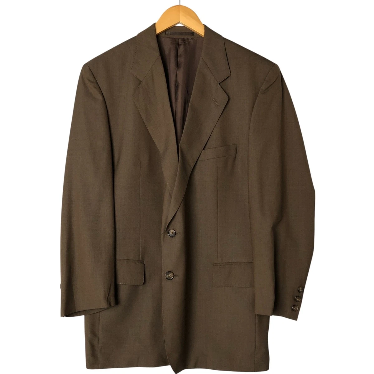 SAINT LAURENT (YSL) Yves Saint Laurent Giacca Lana Marrone Tipo Uomo 56 evb029960