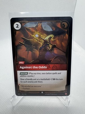 Against the Odds Common Spiritforged 001/221 NM