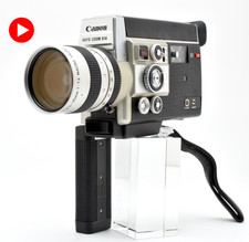 Read Excellent 5 Canon Auto Zoom 814 Electronic Super 8 Film Camera JAPAN