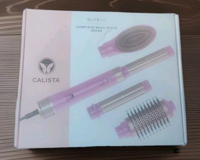 Calista Elite Air Complete Multi-Style Brush Dryer Pink Gold with Attachments