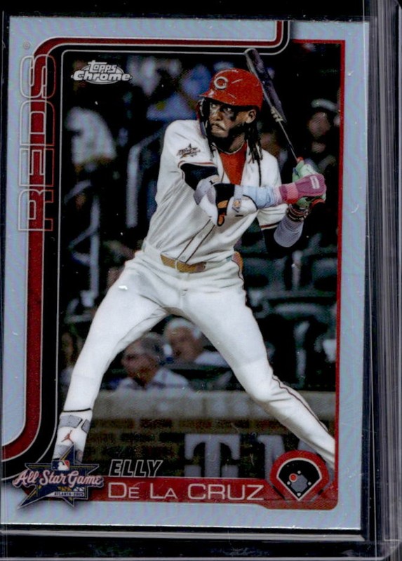 2025 Topps Chrome Update Elly De La Cruz All-Star Game #ASGC-32 Reds