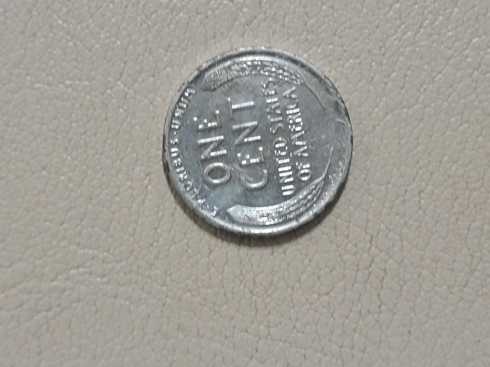 1943 US penny 'Silver Penny' Lincoln no mint mark - Image 2 of 4